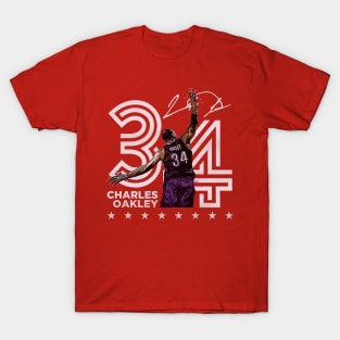 Charles Oakley Toronto Inline T-Shirt